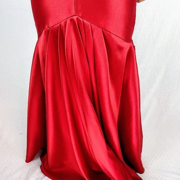Pamella Roland Scarlet Maxi Gown - Picture 10 of 14